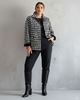 Picture of CURVY GIRL ZIP UP CLASSIC JACKET